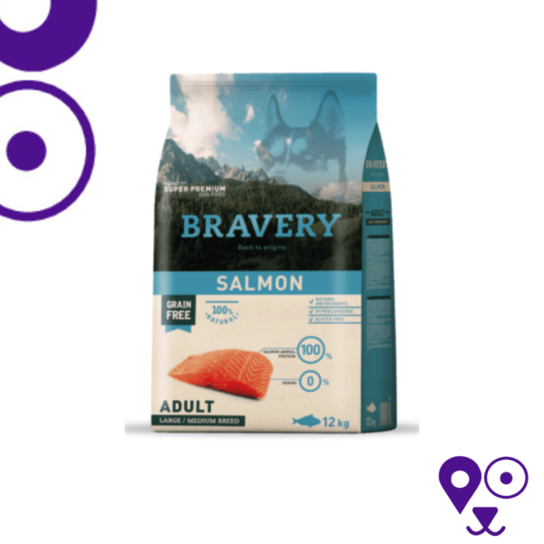 Bravery Adult Medium/Large Breeds Salmon